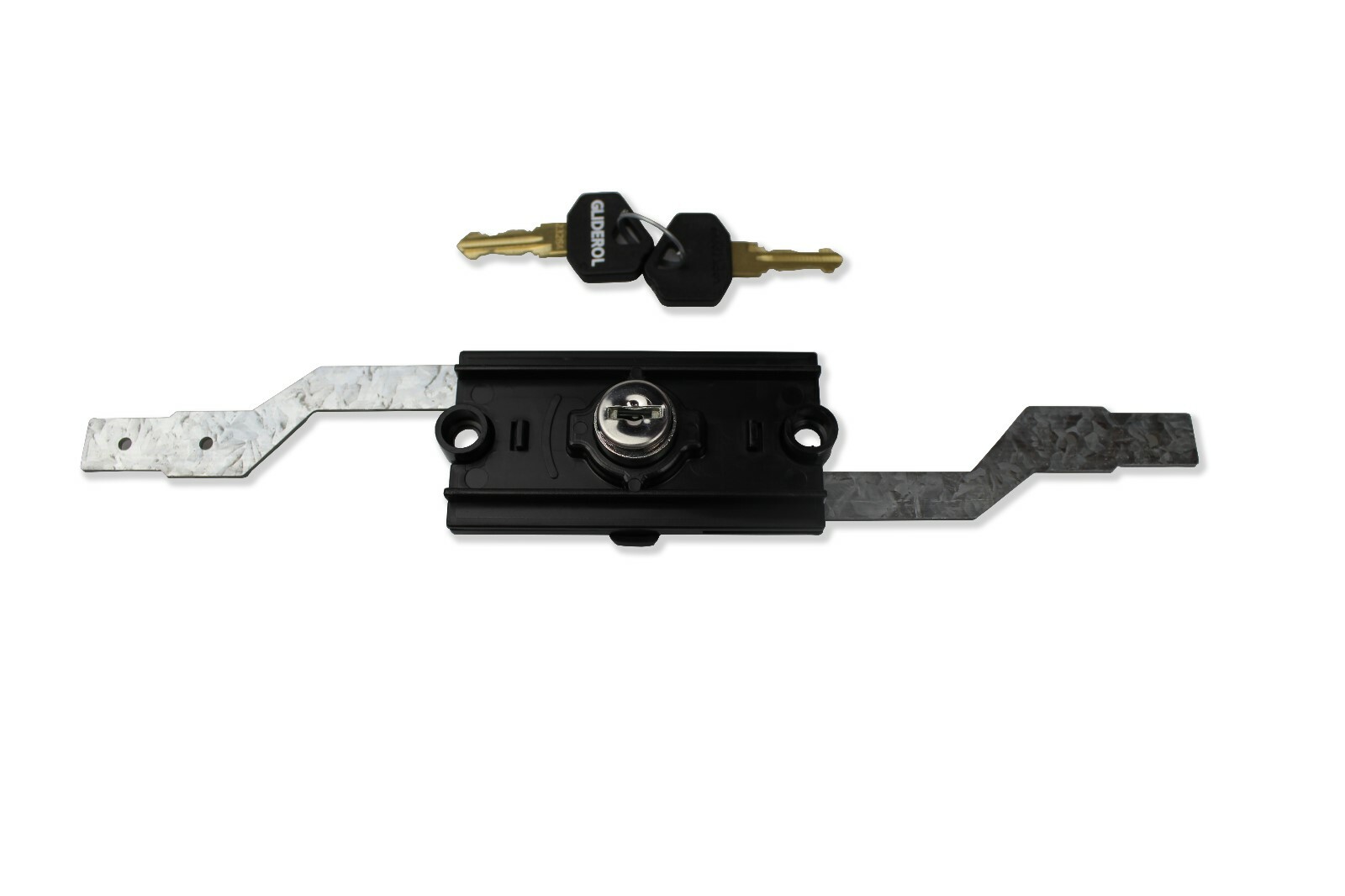 Gliderol Garage Door Lock New Style With 2 Keys Roller Door With Facia Plate eBay