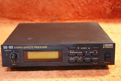 USED BOSS SE-50 SE 50 Guitar Synthesizer synth rack effect U2862
