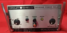 CIRCUIT & SHEILD REVERSE POWER RELAY TYPE 32R CONTROL 48/125 VDC 120V 437P4671