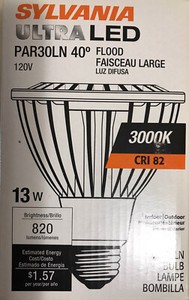 ultra led par30ln 40 flood