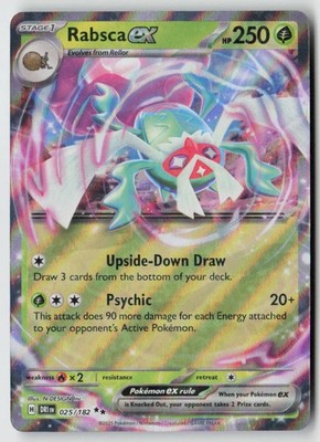 Rabsca ex 025/182 - SV10: Destined Rivals Holo - PTCG