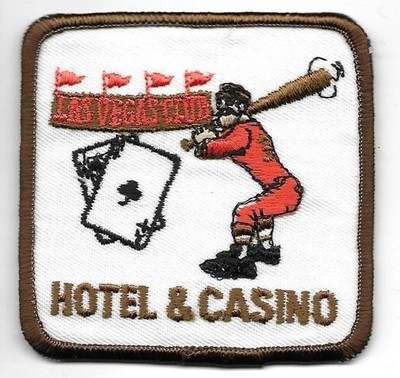 Vintage Las Vegas Club & Casino Patch - brand new, never used