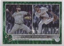 2022 Topps Update Rookie Combos Green Foil /499 Robert Suarez Steven Wilson 08jk