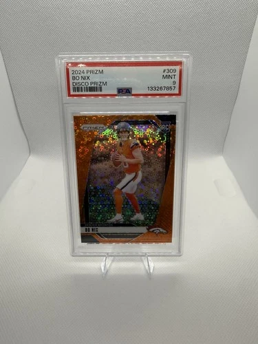 2024 Panini Prizm Rookies Bo Nix #309 MINT 9