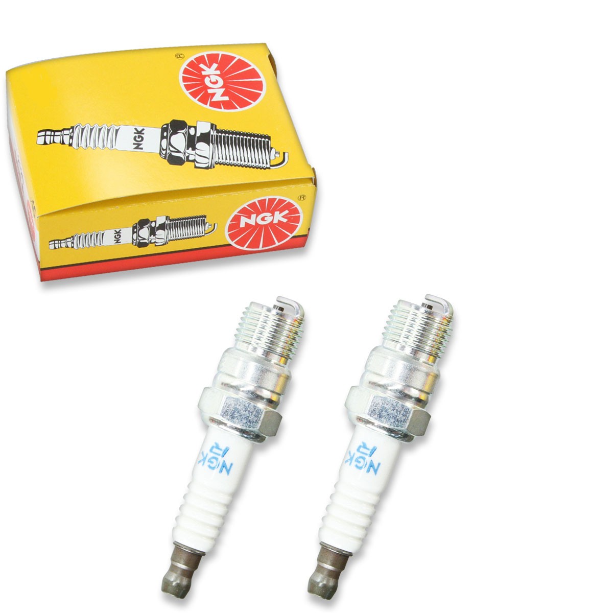 2 pc NGK 4323 BR6FS Standard Spark Plugs for T20R-U15 T20R-U RV8C RBL8 R43T yf