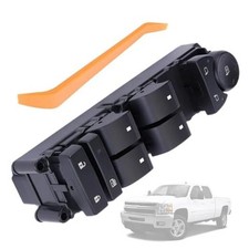 Power Window Switch Driver Side Compatible with Avalanche Silverado Suburban