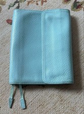 Hobonichi Techo Leather Cover Original Size A6 light blue Used