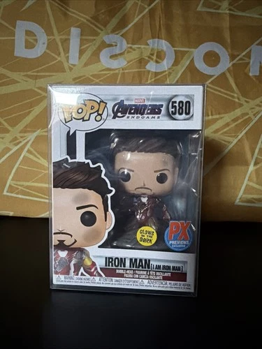 Funko Pop! Iron Man [I Am Iron Man] #580 - GITD, PX Previews Exclusive