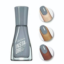 Sally Hansen Insta-Dri Nail Polish Color 543 SHOW STEEL-ER New Grey