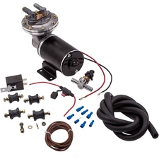 Electric Vacuum Pump Kit Mounting Hardware For Brake Booster 12 Volt 18" to 22"