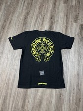 Chrome Hearts Black Neon Horseshoe Pocket Tee Shirt Large