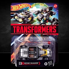 Transformers Collaborative Hot Wheels x Boneshaker: Epic Robot to Car Action