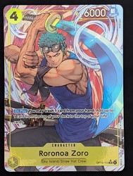 Roronoa Zoro (Alternate Art) OP15-113 Adventure on Kami's Island Super Rare