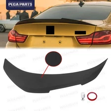 For BMW F30 F80 335i 328i Carbon Fiber PSM Style Rear Trunk Spoiler Wing 2012-18