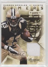 2013 Panini Prestige Gamers Materials Darren Sproles #20 00jz