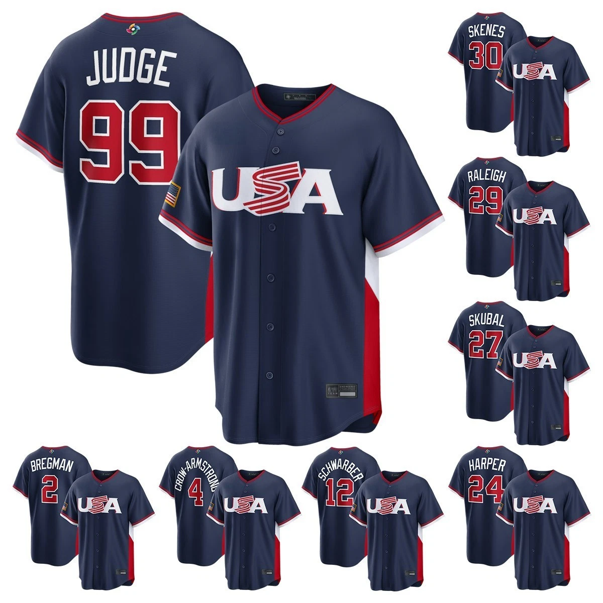 Wbc Jersey In other Baseball Fan Apparel & Souvenirs for sale | eBay