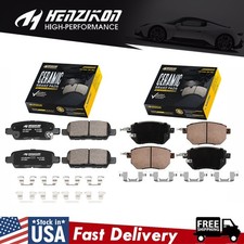 Front & Rear Ceramic Brake Pads for FX35 FX45 Nissan Maxima Altima Murano New