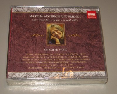 Martha Argerich And Friends - Live From The Lugano Festival 2009 (CD, 3 Discs)