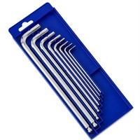 Wiha 369S StiftschlüSsel Satz Kugelkopf 8-Tlg 2-10Mm Innensechskant +Box