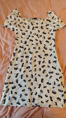 Robe Maje Fleurs Taille 38 - Photo 1/4