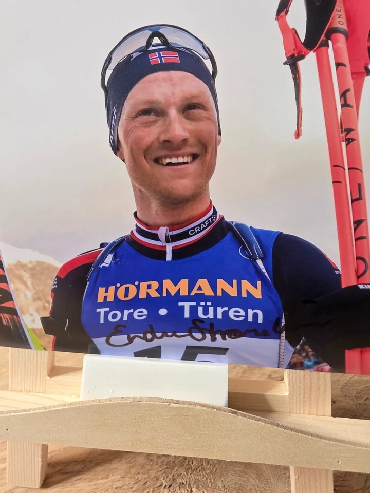 ENDRE STRÖMSHEIM signed Foto ca. 13x19 Autogramm (4103) COA - Bild 2 von 3