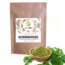 GreatVita Bio Moringa-Pulver 400g, 100% rein ...
