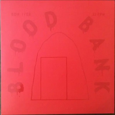 Bon Iver Blood Bank RED VINYL, INCL. INSERT NEAR MINT Jagjaguwar Vinyl LP