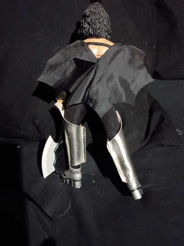 Kiss Gene Simmons Vintage 1970's The Demon Doll/Action Figure 8" With Axe Bass.