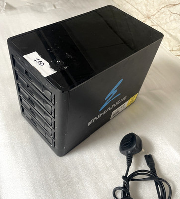 Enhance ES500FR 5-Bay 5x3TB Netzwerkspeicher ohne HDD mit Stromkabel