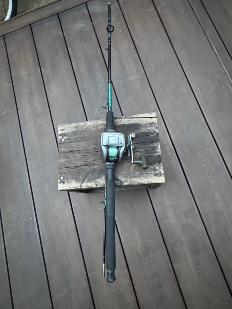 Light tackle rod and Daiwa reel set