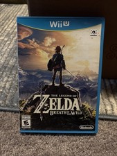 The Legend of Zelda Breath of the Wild (Nintendo Wii) First Print - Authentic -