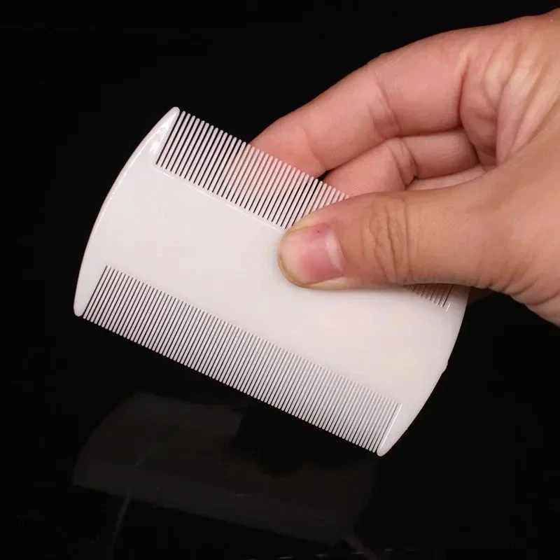 Compact Plastic Ultra Fine Nit LICE Comb Childrens Hair nit remover Dual sides - Image 2 of 4