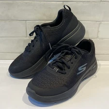 Skechers Women’s Arch Fit Air Cooled Go Walk Sneakers Shoes Black Size 8.5