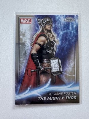 2025 Topps Chrome Marvel Studios MCU The Mighty Thor #135