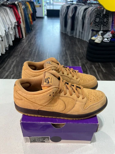 Size 10.5 - Nike Dunk Pro SB Low Wheat Mocha PRE-OWNED