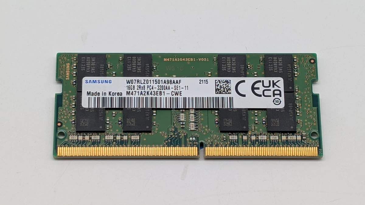 Samsung DDR4 SDRAM 16 GB Capacity per Module Memory (RAM) for sale