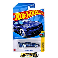 Hot Wheels Custom '11 Camaro Blue 2023 HW Art Cars 4/10 36/250 Mattel NEW