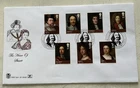 GB QEII 2010 Stuart Kings And Queens Stuart Embossed FDC Charles 1st Whitehall