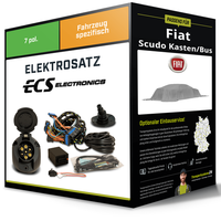 Elektrosatz 7-Pol Spezifisch für Fiat Scudo Kasten/Bus 07-16 NEU