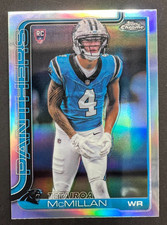 2025 Topps Chrome Tetairoa McMillan Refractor 326 Rookie RC Silver Refractor
