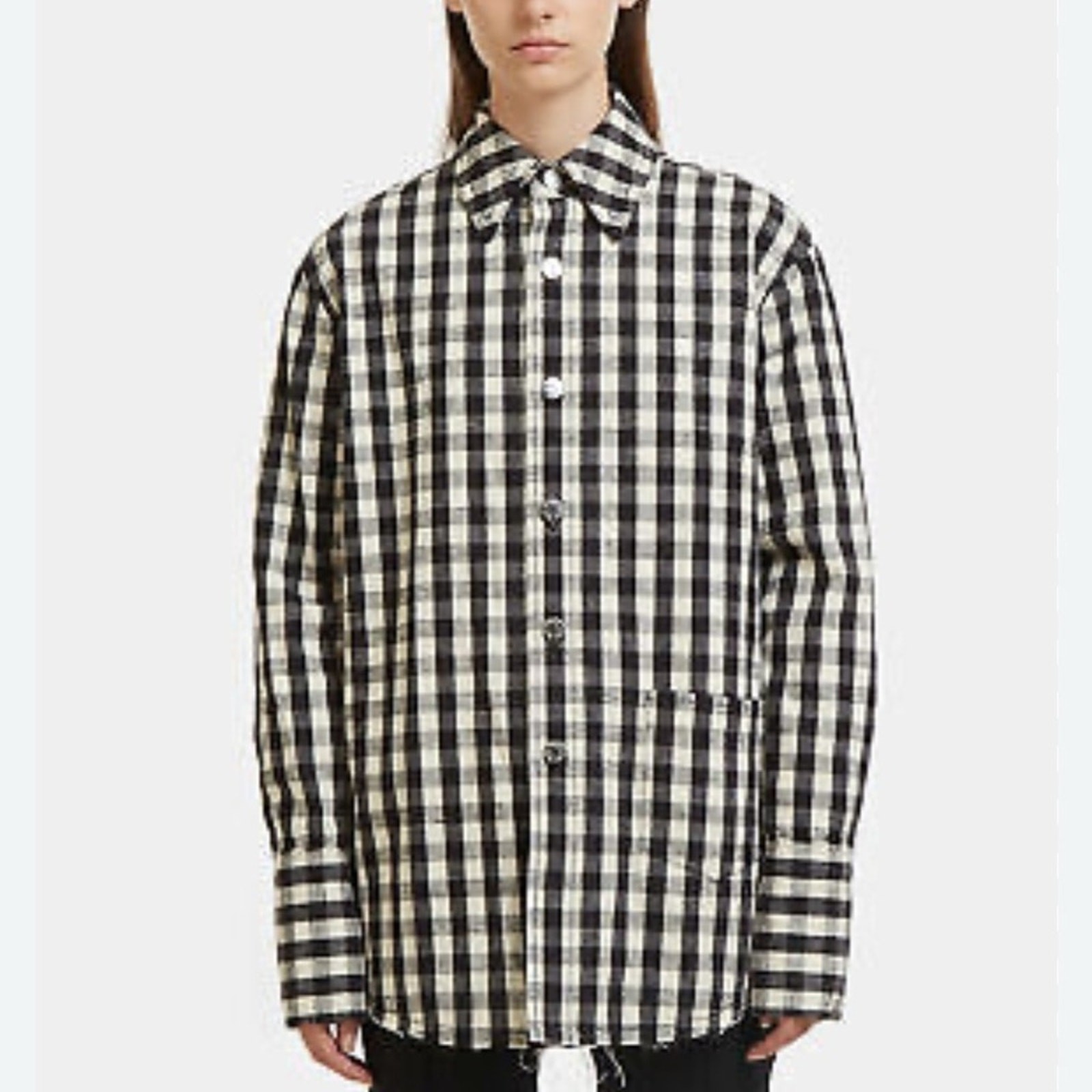 Helmut Lang Gingham Plaid Jacket - image 1