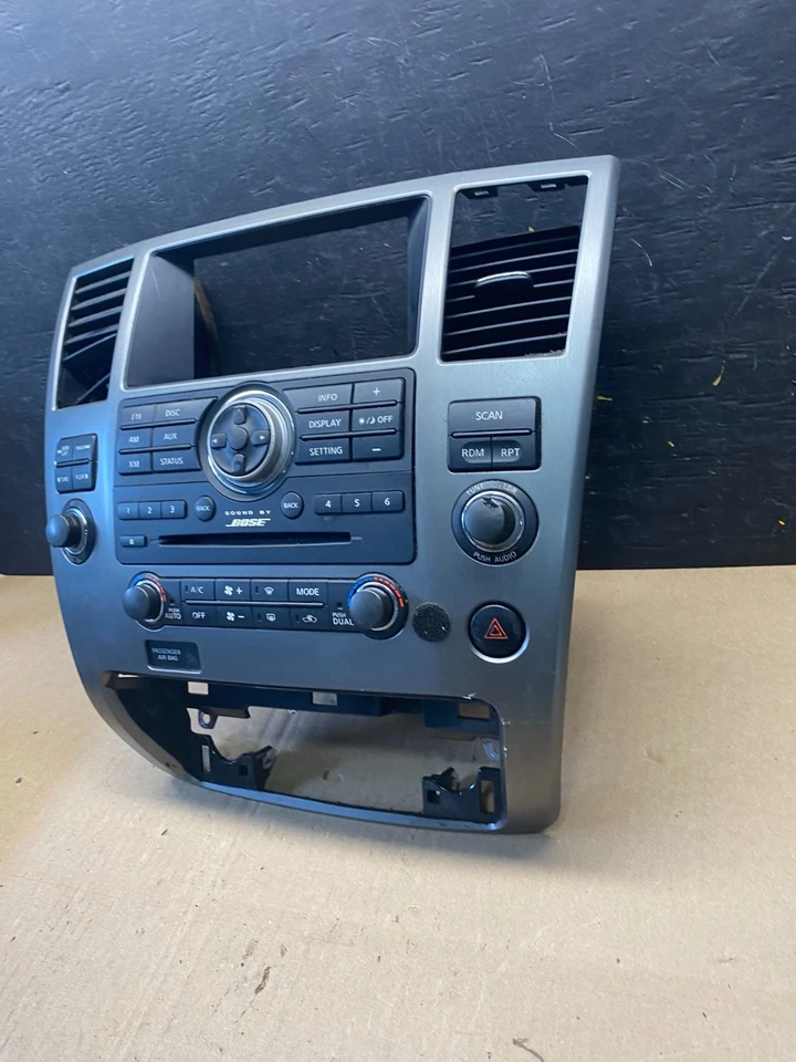 2008 2015 Nissan Armada rádio A/C controle climático temperatura térmica T1350 DG - Imagem 3 de 4