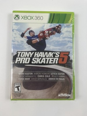 Tony Hawk's Pro Skater 5 Microsoft Xbox 360, 2015 Brand New Factory Sealed