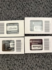 Motorola PMNN4497A Lithium Battery Lot Of  4 1800mAh 2024