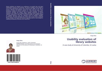 Anuja Silva | Usability evaluation of library websites | Taschenbuch | Englisch