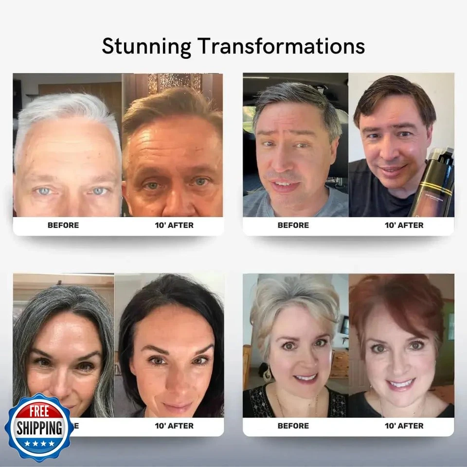 Polar Haircare - Champú tinte para cabello púrpura para cabello gris para mujeres y hombres - Na Foto 3 de 4