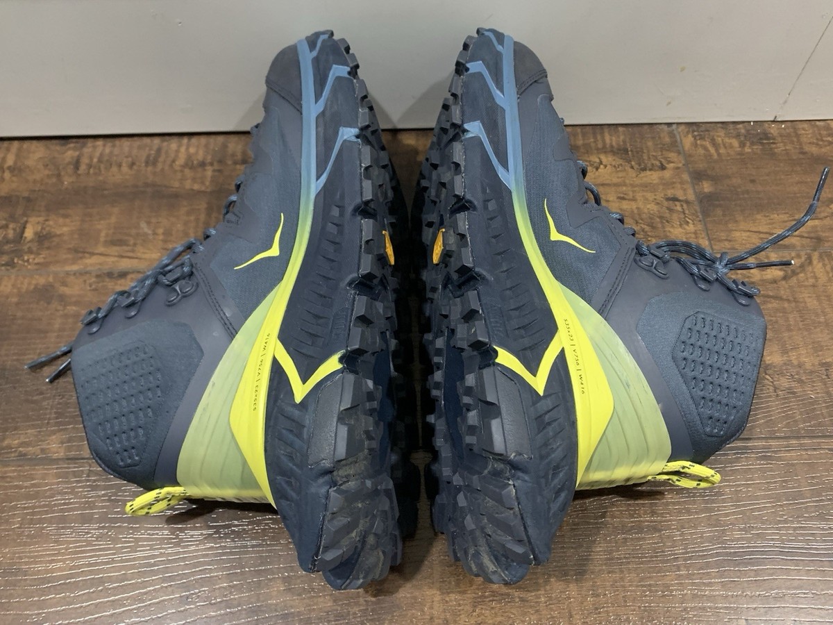 Hoka One One Tennine Hike GTX Womens Size 10B Gore Tex Navy Blue