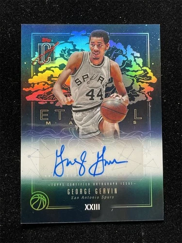 2025 Topps Signature George Gervin Base (RAW)