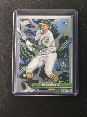 #ad 2025 Topps Cosmic Chrome Nick Kurtz RC #183 Base A#x27;s $5.99