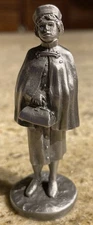 1993 Rare HUDSON CREEK PEWTER Boxed Figurine NURSE #7167  (3-1/4”)